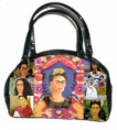 bolsa de piel con imagenes de frida